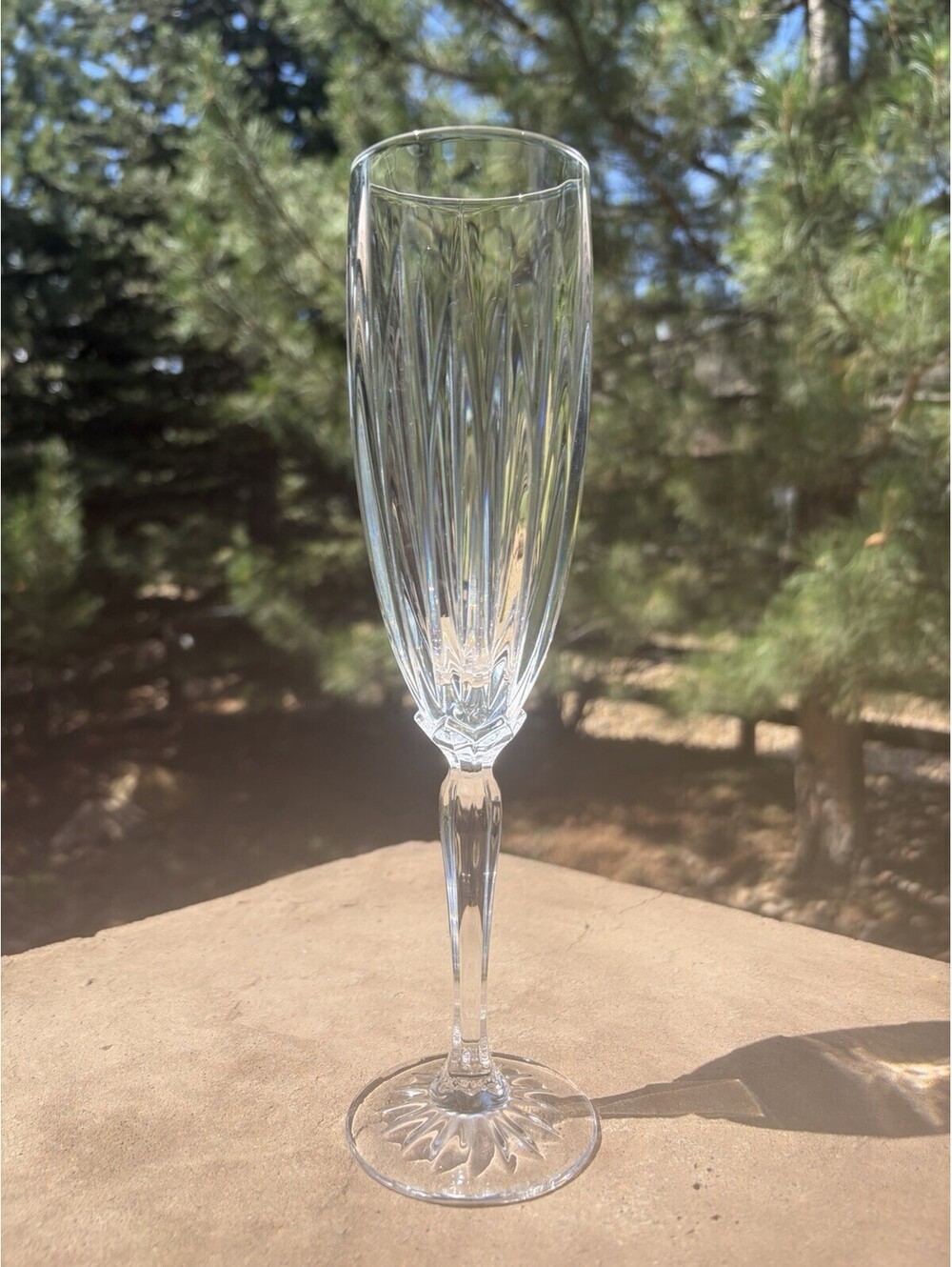 Cristal D'Arques - Durand Diamant Champagne Flute 5968321 EUC